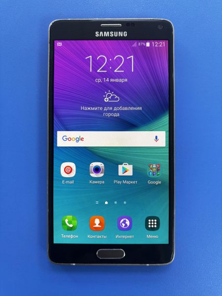 Купить Samsung Galaxy Note 4 3/32GB (N910C) в Ангарск за 1500 руб.