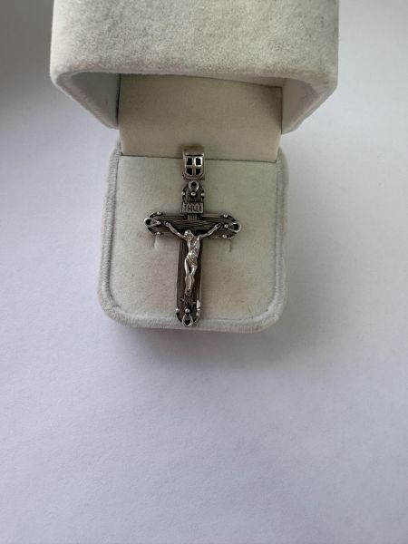 серебряный крест Крест серебро 925 4,64g, вес изделия 4.64g в Иркутск