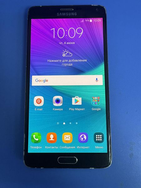 сотовый телефон Samsung Galaxy Note 4 3/32GB (N910C) в Ангарск