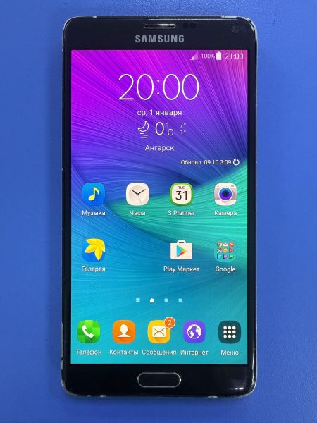 сотовый телефон Samsung Galaxy Note 4 3/32GB (N910C) в Ангарск