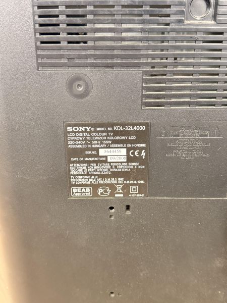 Купить Sony KDL-32L4000 в Новосибирск за 4100 руб.