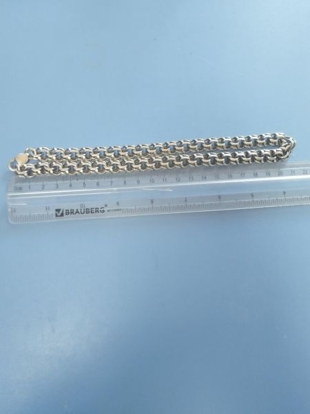 серебряная цепь Цепь серебро 925 72,08g, вес изделия 72.08g, длина 45 см в Новосибирск