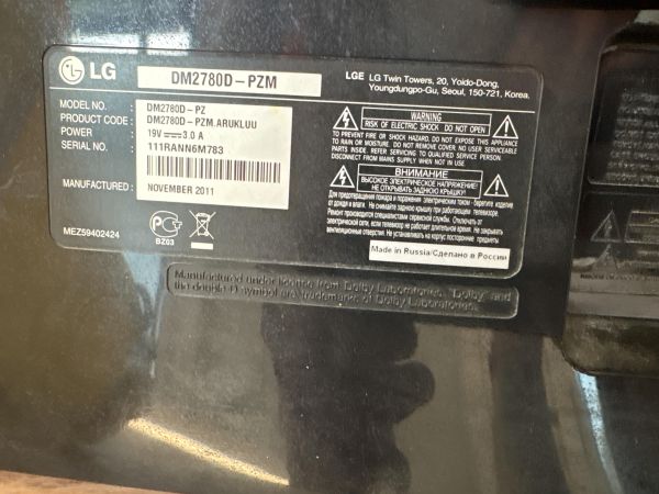 телевизор LG Flatron DM2780D в Новосибирск