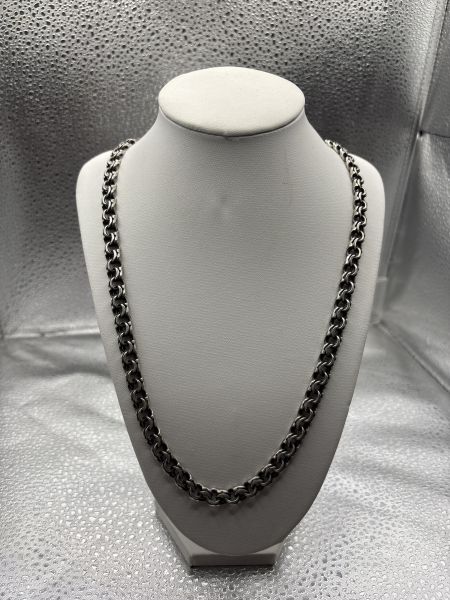 серебряная цепь Цепь серебро 925 64,22g, вес изделия 64.22g, длина 60 см в Новосибирск