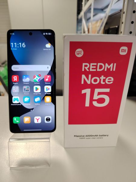 сотовый телефон Xiaomi Redmi Note 15 4G 8/256GB (2510DRA23E) Duos в Новосибирск