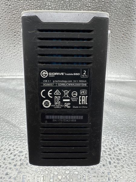 внешний жёсткий диск и ssd G-DRIVE Mobile SSD (GDRRUCWWA20001SHB) 2TB в Новосибирск