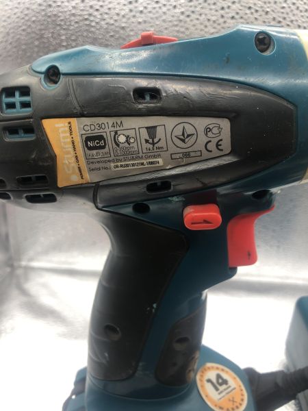 шуруповёрт аккумуляторный Sturm! CD3014M (16.5 Н·м, 1000 об/мин) с СЗУ в Новосибирск