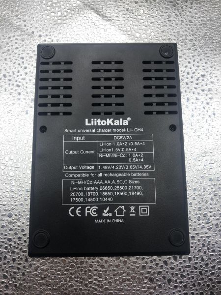 зарядка аккумуляторных батареек LiitoKala Lii-CH4 в Новосибирск