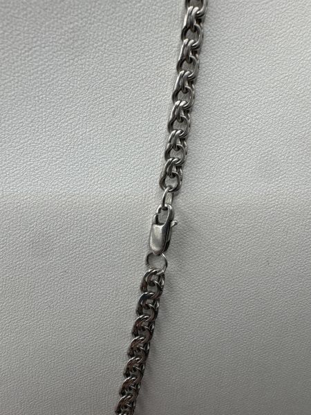 серебряная цепь Цепь серебро 925 22,28g, вес изделия 22.3g, длина 60 см, нет камней в Новосибирск