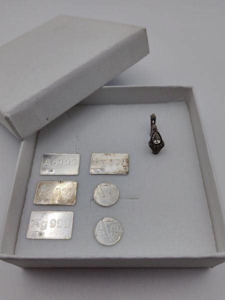 Купить Лом серебро 925 99,40g, вес изделия 99.53g в Иркутск за 7100 руб.
