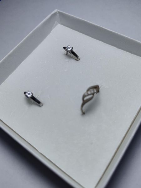 Купить Лом или горсть серебро 925 6,31g, вес изделия 6.52g в Иркутск за 600 руб.