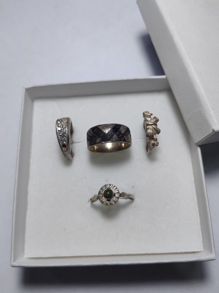 Купить Лом или горсть серебро 925 13,16g, вес изделия 13.56g в Иркутск за 1050 руб.