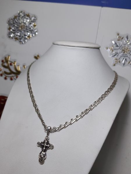 Купить Цепь серебро 925 13,66g, вес изделия 13.86g, длина 64 см в Иркутск за 2100 руб.