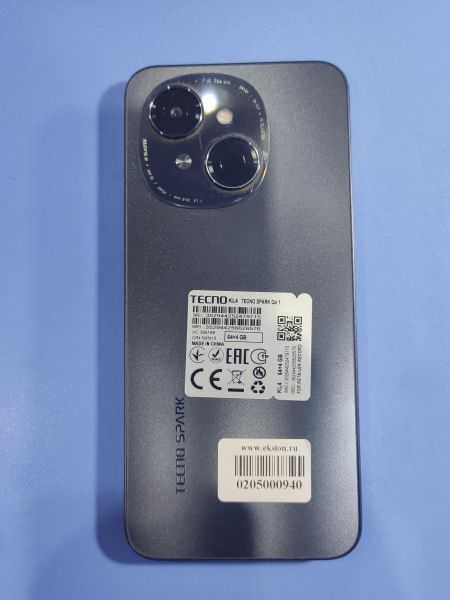 Купить TECNO Spark Go 1 4/64GB (KL4) Duos в Иркутск за 2500 руб.