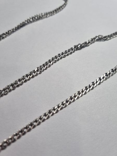 серебряная цепь Цепь серебро 925 9,58g, вес изделия 9.68g, длина 65 см в Иркутск