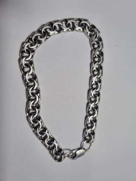 серебряный браслет Браслет серебро 925 19,20g, вес изделия 19.5g, длина 23 см в Иркутск