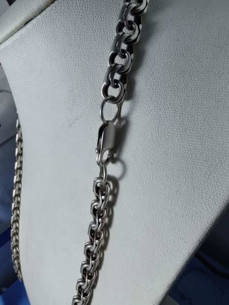 серебряная цепь Цепь серебро 925 62,53g, вес изделия 62.93g, длина 70 см в Иркутск