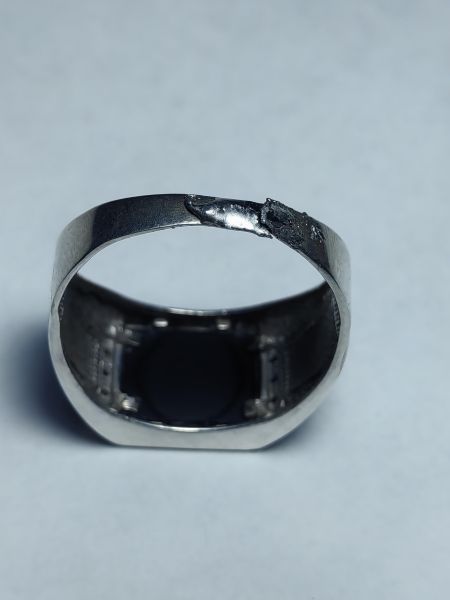 Купить Кольцо серебро 925 4,63g, вес изделия 5.7g, размер 21 в Иркутск за 950 руб.