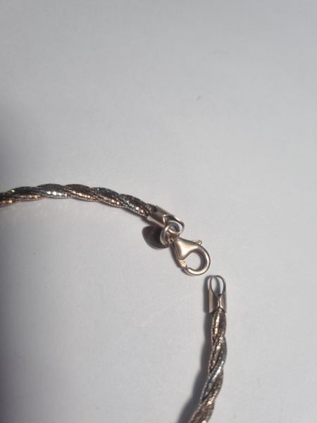 серебряный браслет Браслет серебро 925 5,89g, вес изделия 5.99g, длина 19 см в Иркутск