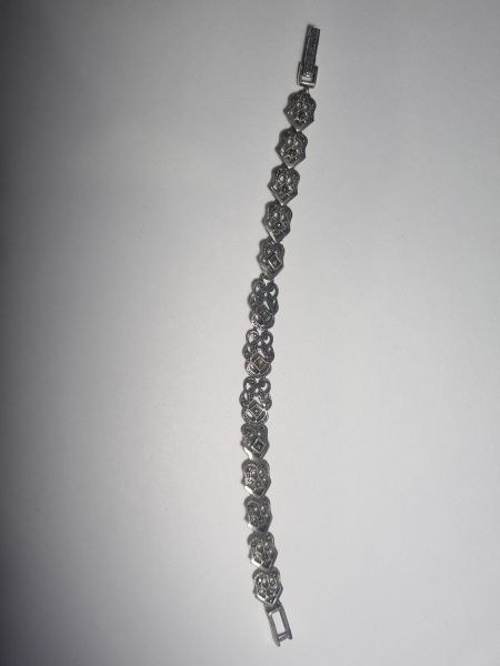серебряный браслет Браслет серебро 925 9,64g, вес изделия 9.95g, длина 18.5 см в Иркутск