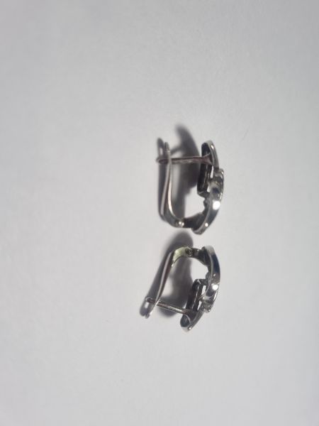 серебряные серьги Серьги серебро 925 3,22g, вес изделия 3.46g в Иркутск