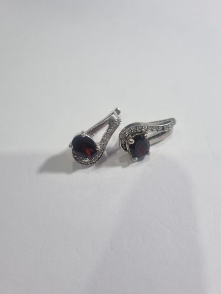 серебряные серьги Серьги серебро 925 6,56g, вес изделия 7.16g в Иркутск