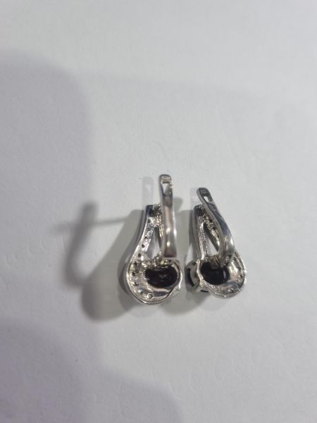 серебряные серьги Серьги серебро 925 6,56g, вес изделия 7.16g в Иркутск