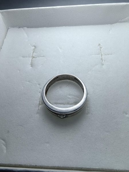 серебряное кольцо Кольцо серебро 925 3,07g, вес изделия 3.17g, размер 17 в Иркутск