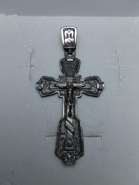 серебряный крест Крест серебро 925 7,56g, вес изделия 7.85g в Иркутск