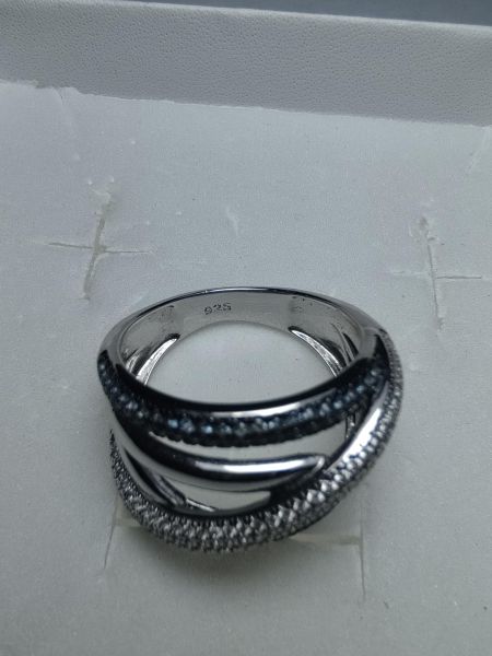 серебряное кольцо Кольцо серебро 925 5,19g, вес изделия 7.45g, размер 19.5 в Иркутск