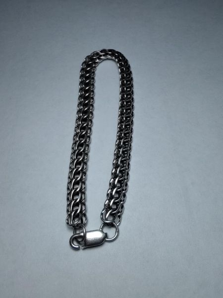 серебряный браслет Браслет серебро 925 14,31g, вес изделия 14.41g, длина 21.5 см в Иркутск