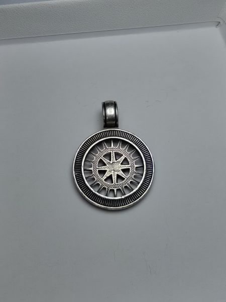 серебряная подвеска Подвеска серебро 925 5,39g, вес изделия 5.39g в Иркутск