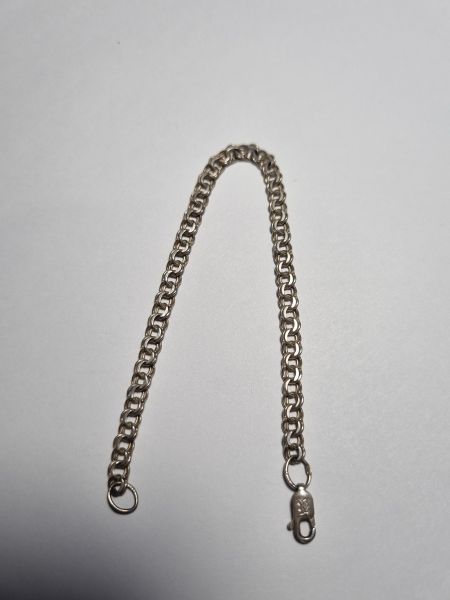 серебряный браслет Браслет серебро 925 3,62g, вес изделия 3.62g, длина 17 см в Иркутск