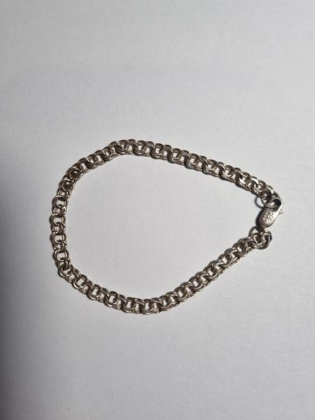 серебряный браслет Браслет серебро 925 3,62g, вес изделия 3.62g, длина 17 см в Иркутск