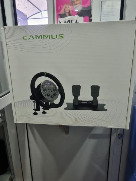 руль игровой с педалями CAMMUS C5 Racing Simulator в Иркутск
