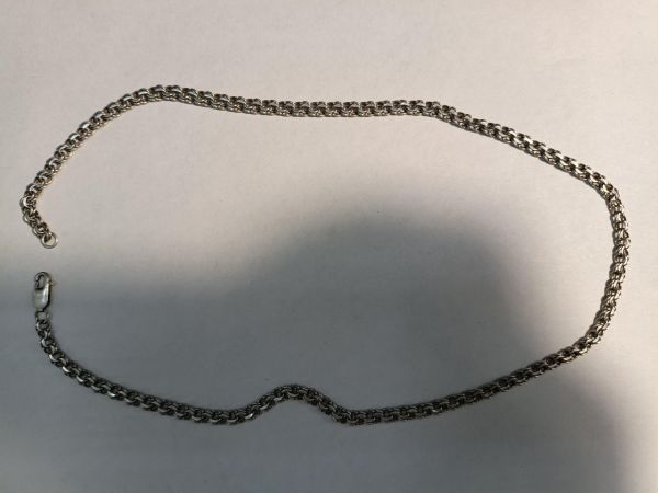 серебряная цепь Цепь серебро 925 8,90g, вес изделия 9g, длина 54 см в Иркутск