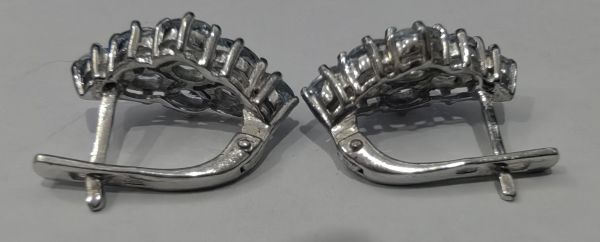 серебряные серьги Серьги серебро 925 3,68g, вес изделия 8.18g в Иркутск