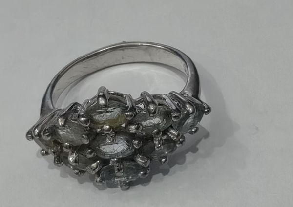 серебряное кольцо Кольцо серебро 925 2,02g, вес изделия 4.27g, размер 18 в Иркутск