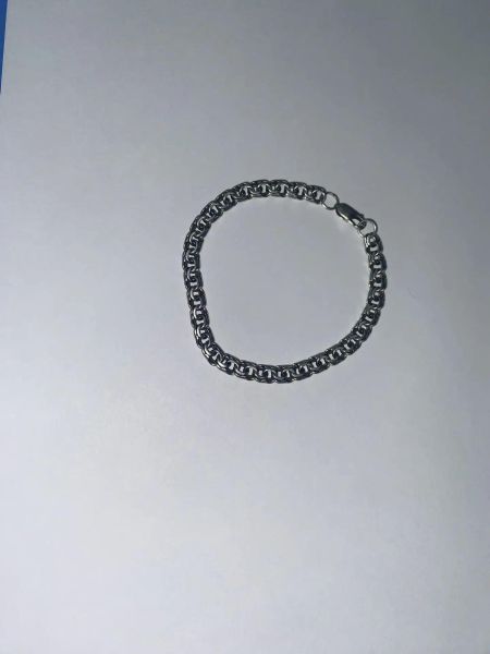 серебряный браслет Браслет серебро 925 12,78g, вес изделия 12.8g, длина 22 см, 00 нет камней в Иркутск