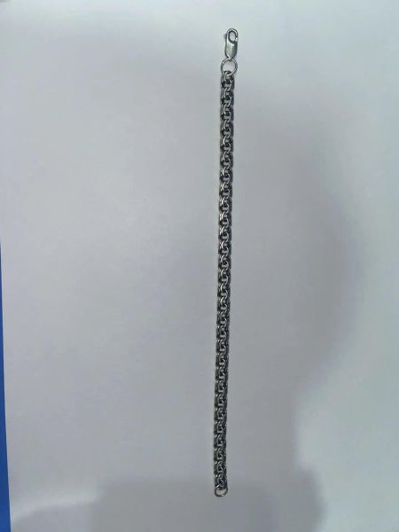 серебряный браслет Браслет серебро 925 12,78g, вес изделия 12.8g, длина 22 см, 00 нет камней в Иркутск