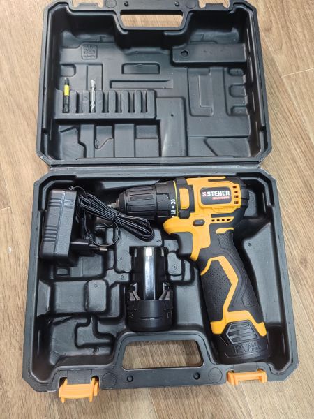 шуруповёрт аккумуляторный STEHER CDB-120-2 с СЗУ в Иркутск