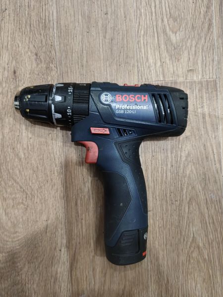 шуруповёрт аккумуляторный Bosch GSB 120-LI с СЗУ в Иркутск