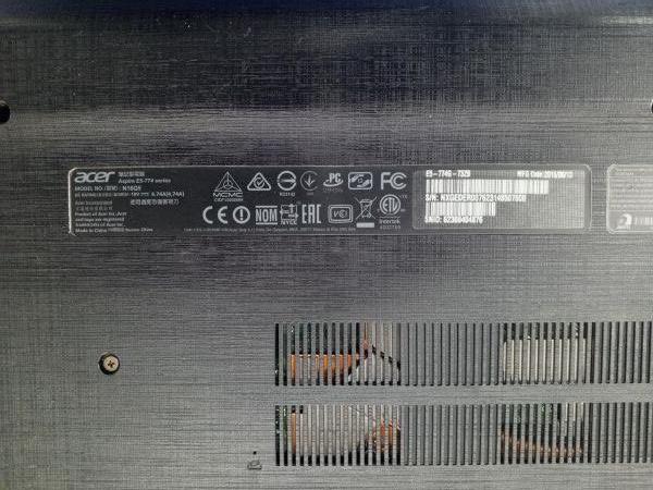 Купить Acer E5-774G-73ZB (16GB/SSD 500GB) в Усть-Илимск за 15800 руб.