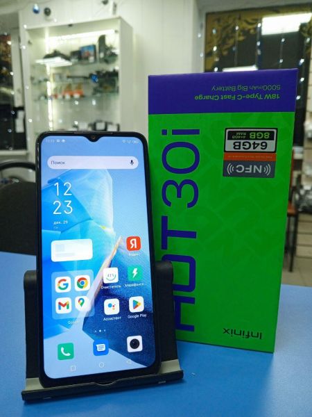 Купить Infinix Hot 30i 4/64GB (X669D) Duos в Усть-Илимск за 4200 руб.