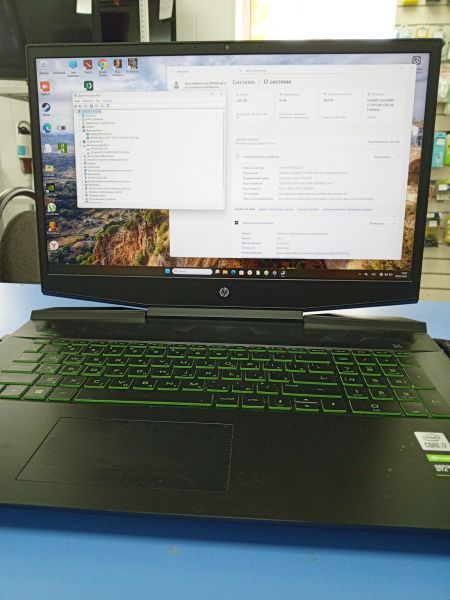 ноутбук HP Pavilion Gaming 17-cd1018ur 158J1EA (SSD 1000 GB+ 512 GB) в Усть-Илимск