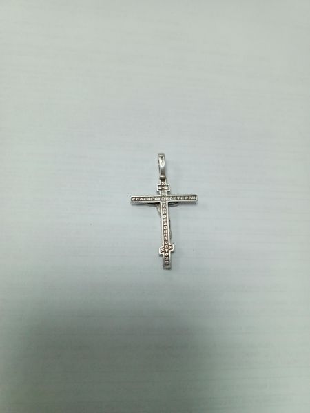 Купить Крест серебро 925 4,33g, вес изделия 4.33g в Усть-Илимск за 950 руб.