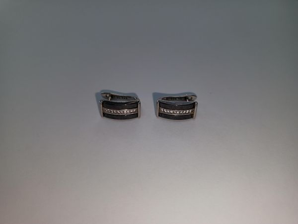 Купить Серьги серебро 925 4,56g, вес изделия 4.6g в Усть-Илимск за 950 руб.