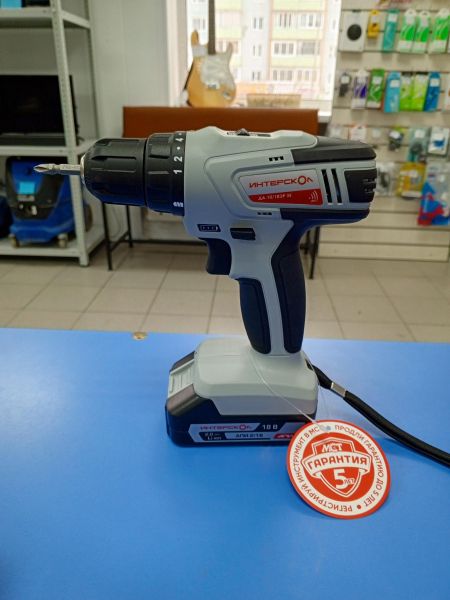 Купить Интерскол ДА-10/18ЭР 35 с СЗУ в Усть-Илимск за 2600 руб.