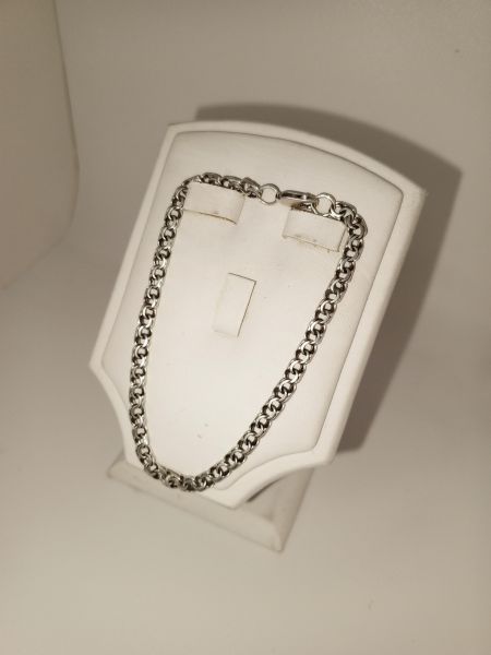 серебряный браслет Браслет серебро 925 4,51g, вес изделия 4.61g, длина 21 см в Усть-Илимск