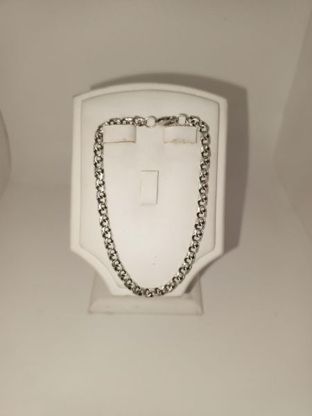 серебряный браслет Браслет серебро 925 4,51g, вес изделия 4.61g, длина 21 см в Усть-Илимск